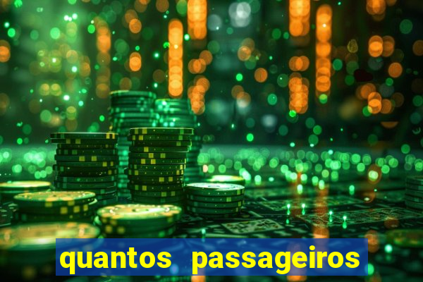 quantos passageiros cabem em um navio de cruzeiro